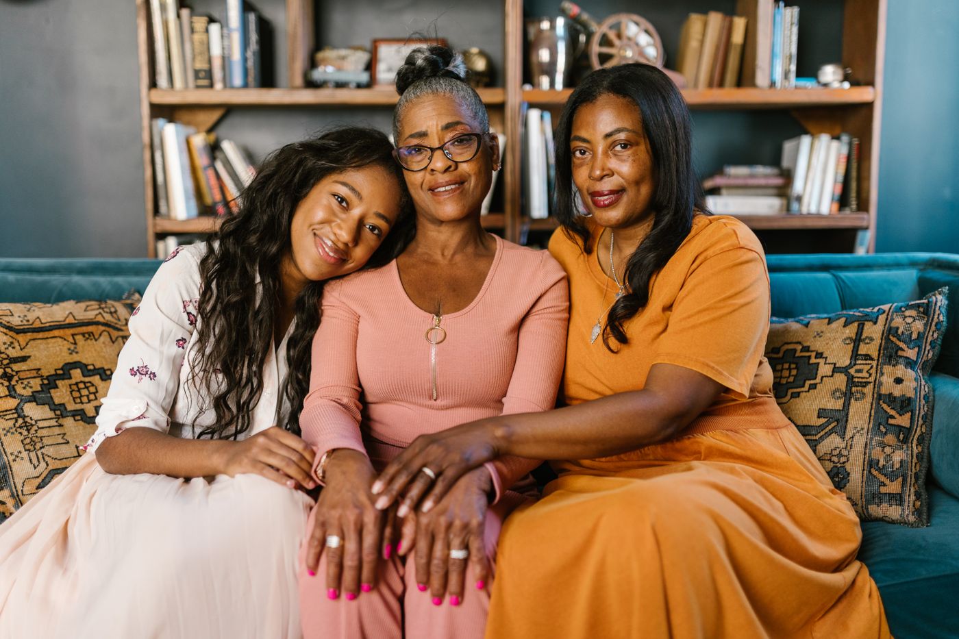Three generations of a family together